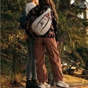 Kavu Green Sling Backpack